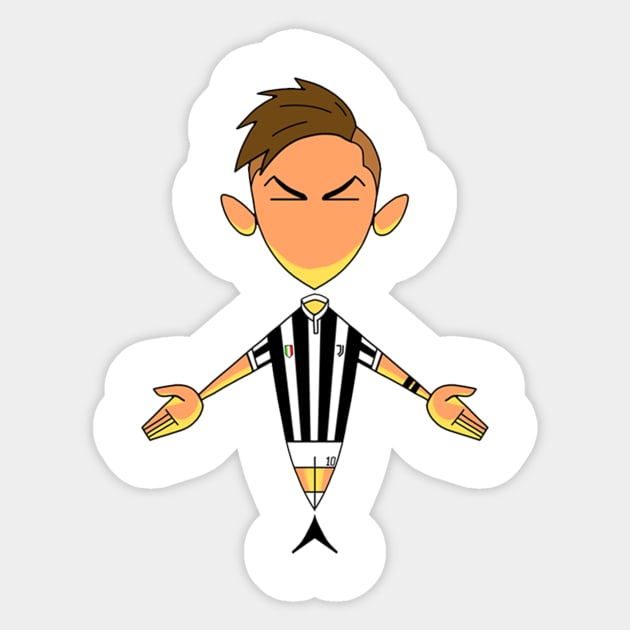 Paulo Dybala Caricature Sticker by Amaze